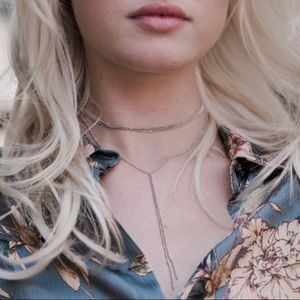Nine Lives Choker-silver